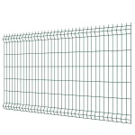 Panel electrosoldado Hércules en acero galvanizado plastificado verde 1 x 2,5 m