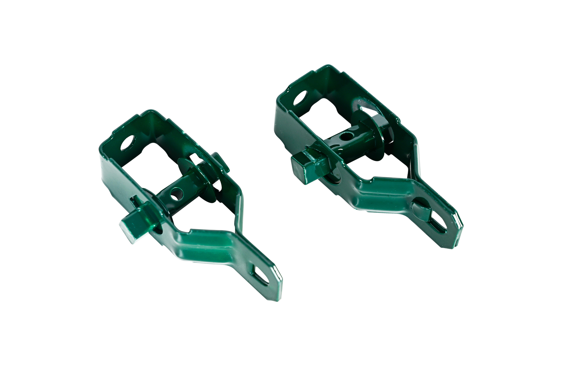 media Tensor de acero galvanizado plastificado color verde - Imagen 1