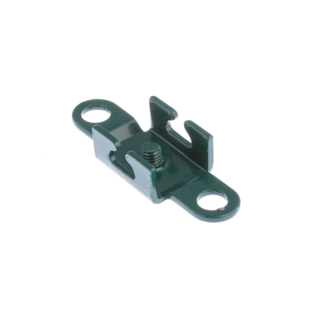 soporte para poste cremallera Sistema amarre poste tornapuntas y tensores simple torsión verde - Imagen 1
