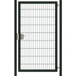 Puerta peatonal panel electrosoldado para jardin verde 2 m